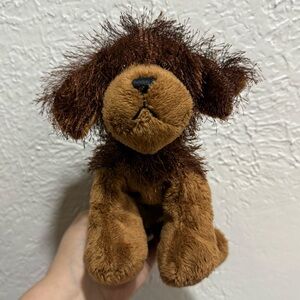 Webkinz brown dog plush